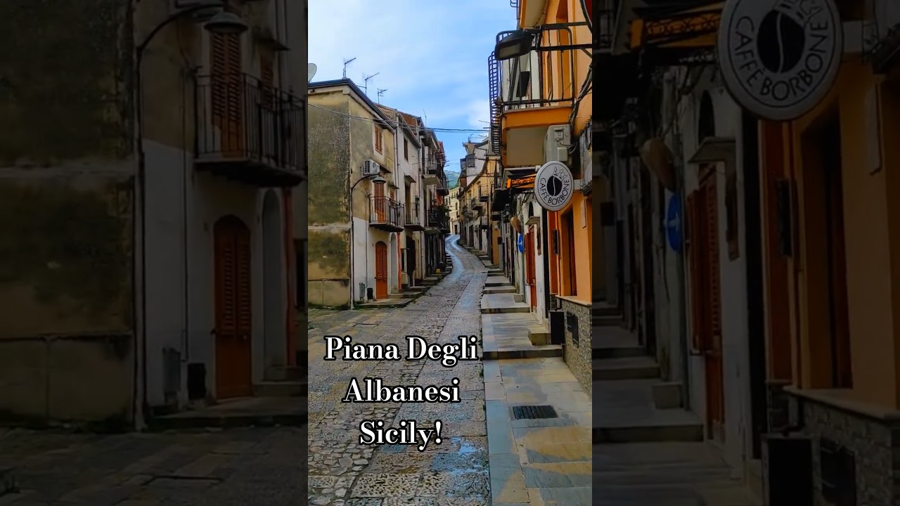 Piana degli Albanesi, some of the world's best cannoli! 