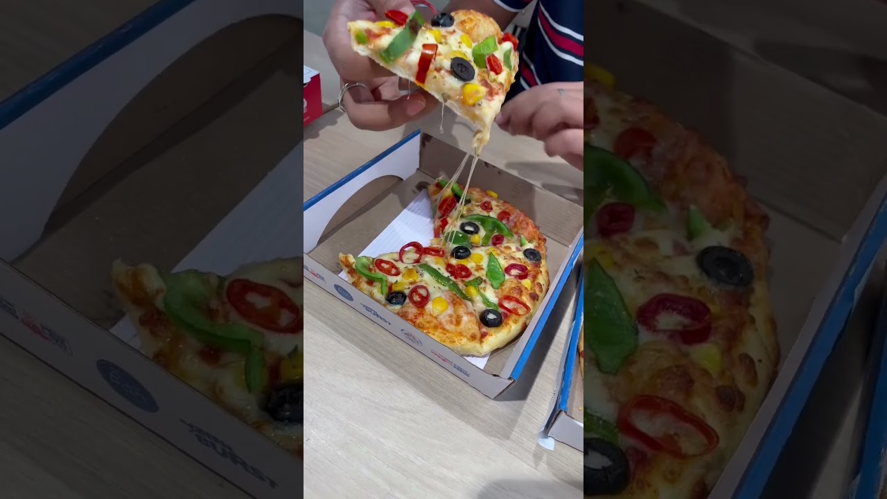 DOMINO&rsquo;S PIZZA #food #jharkhand #ranchi #foodies #viral #dotara #pizza #streetfood