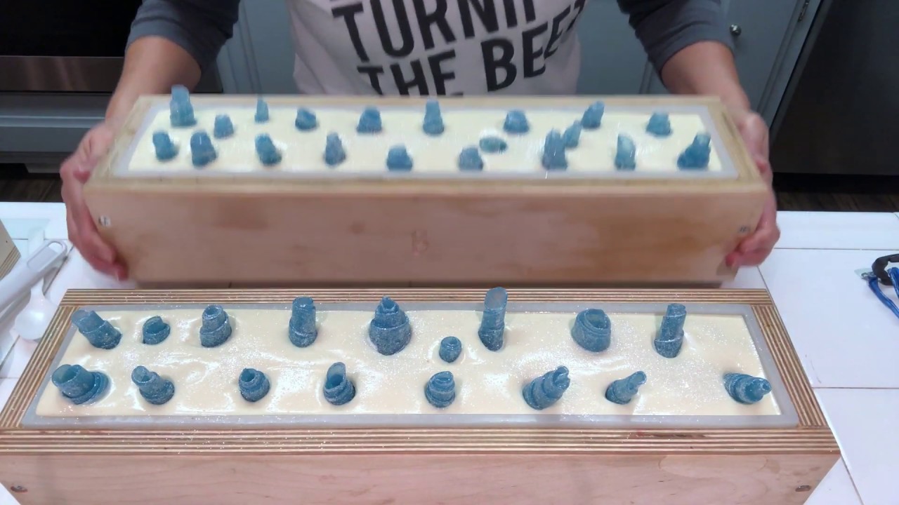 How To Make Cold Process Soap with Melt and Pour Embeds (The second soap in my Winter series)