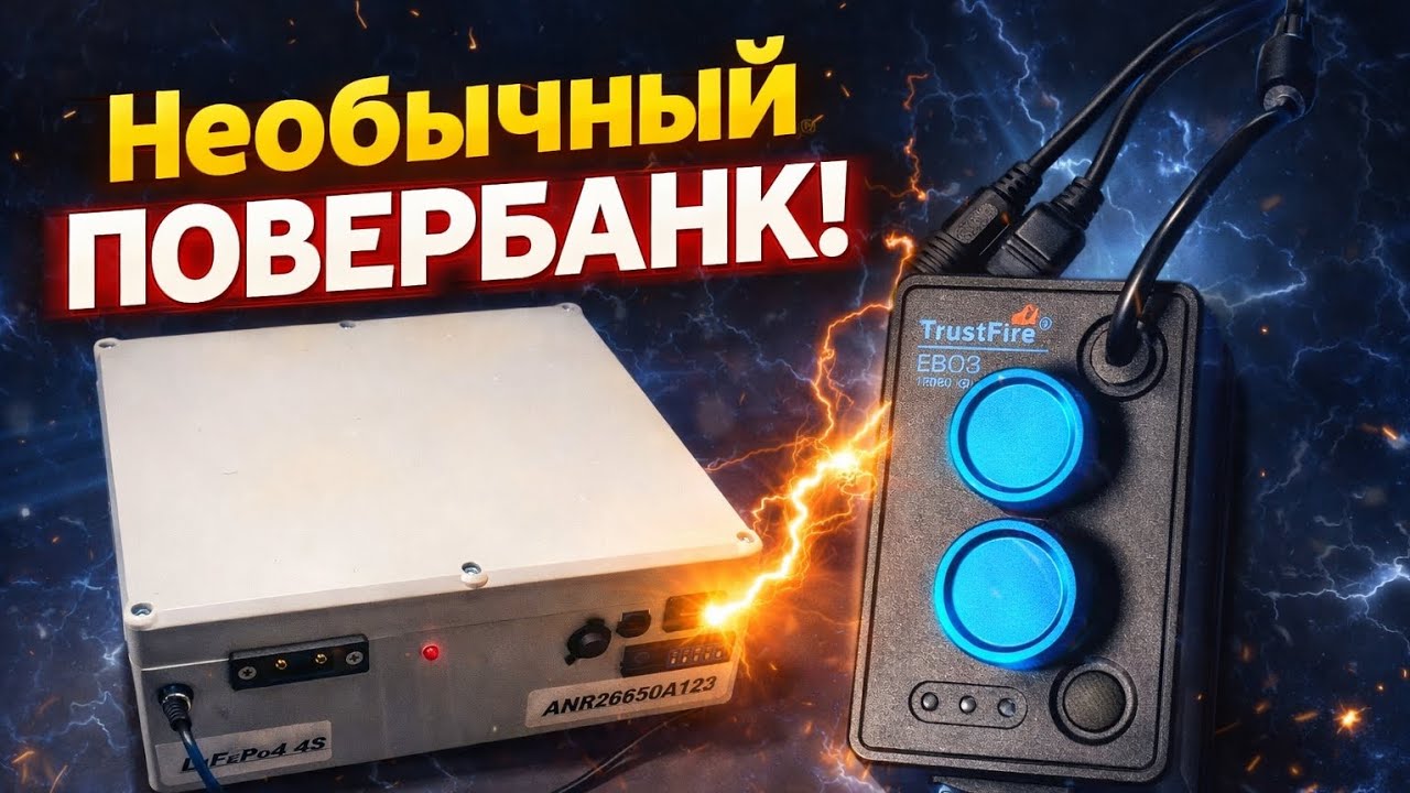 Повербанк TrustFire 18650