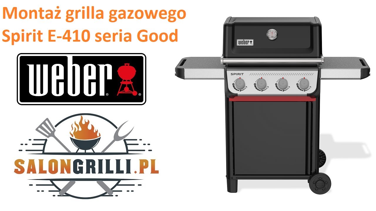 Jak Szybko i Łatwo Złożyć Weber Spirit E-410? Zobacz Ten Poradnik! Nowość 2025 roku SalonGrilli.pl
