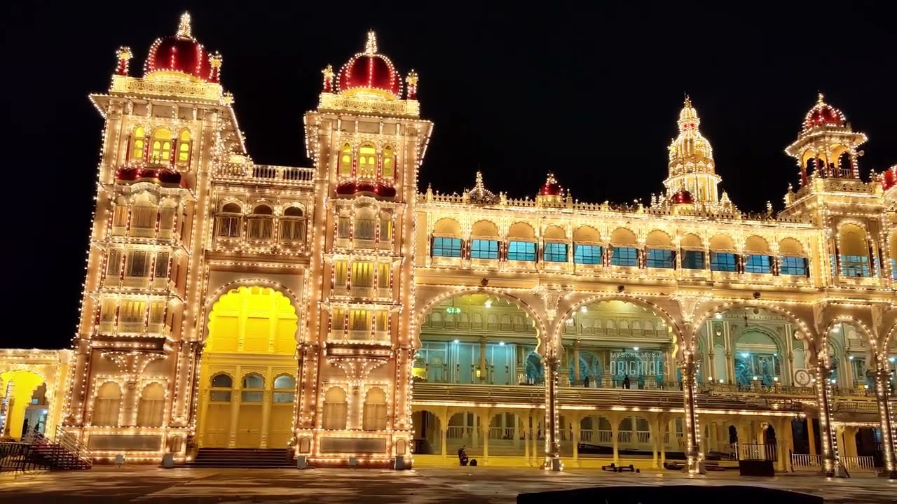 Mysore dasara night look #mysore #karnataka Please subscribe my channel ❤️ like me support me❤️.