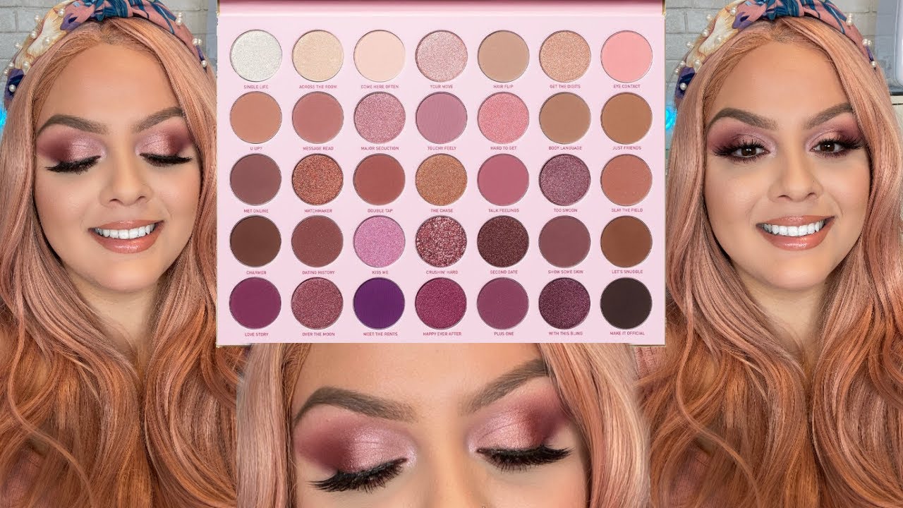 MORPHE 35XO NATURAL FLIRT EYESHADOW PALETTE | ROMANTIC MAKEUP LOOK FOR ANY OCCASION