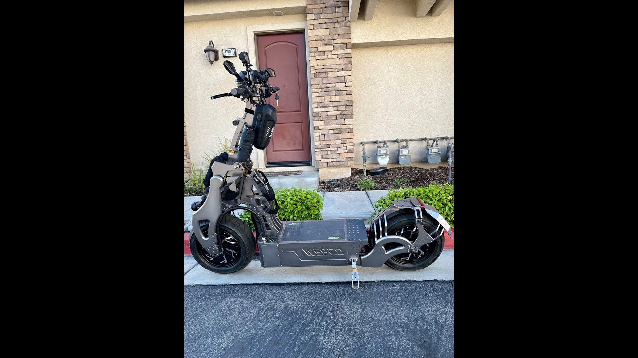 WEPED Sonic Scooter Walk-Around & Features