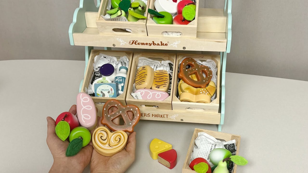 Toy asmr 🛒 Market Stall Organizing So Satisfying (No Talking)