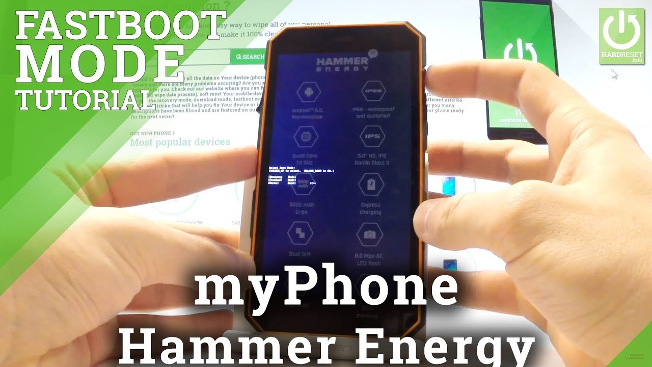 How to Open Fastboot Mode in myPhone Hammer Energy - Quit Fastboot