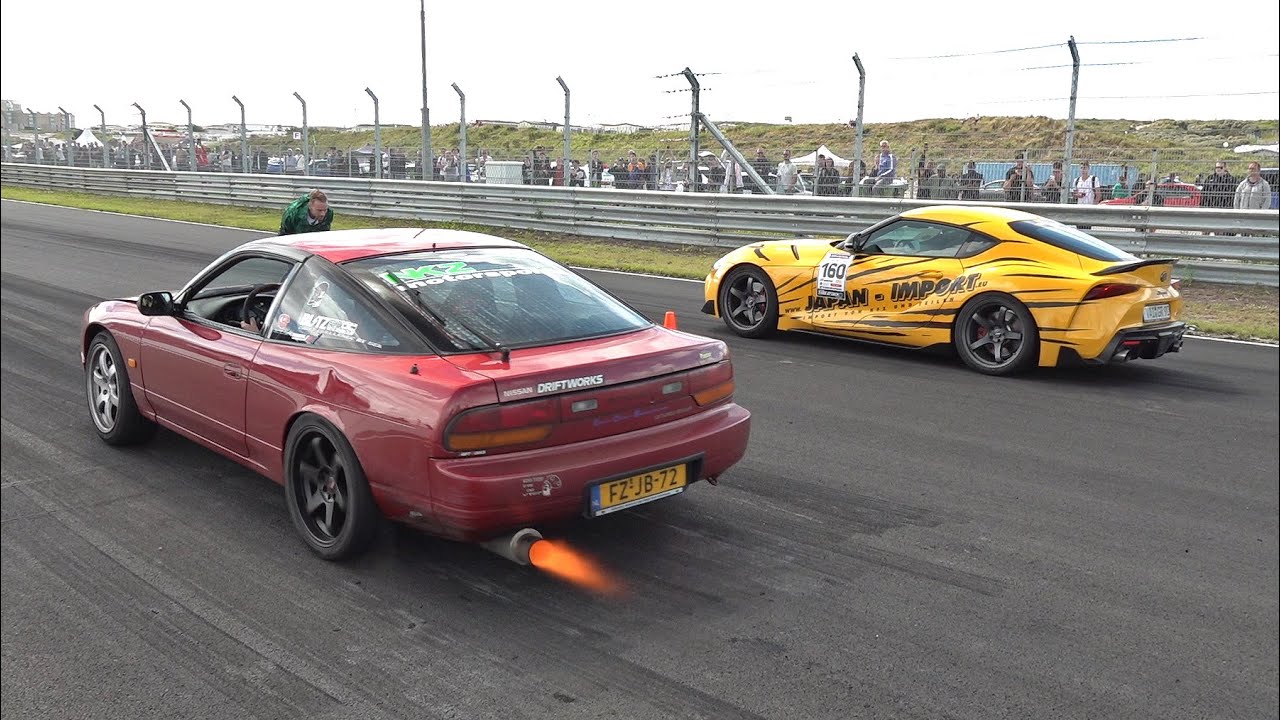 Nissan 200SX S13 (600HP) vs Toyota GR Supra (490HP)