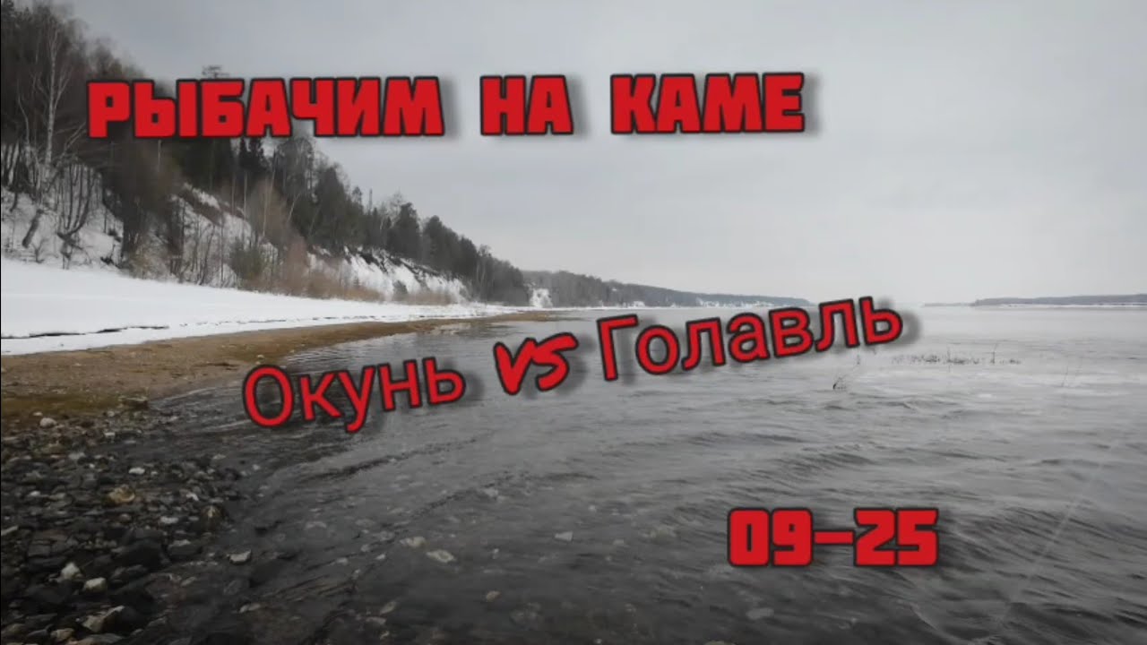 Рыбалка на Каме. Окунь vs Голавль