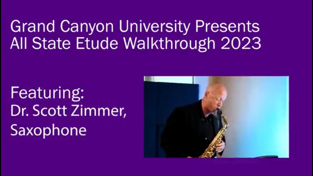 Saxophone   AMEA Regional and All State Demonstration 2023