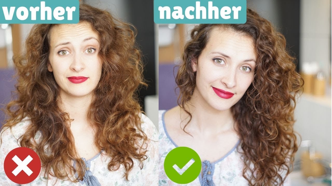 Locken auffrischen ohne Waschen || Curly Girl || Lockenroutine am 2.,3., 4. Tag