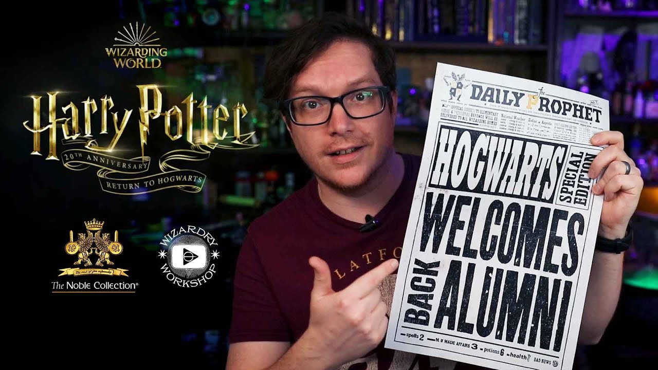 Celebrate Harry Potter Return to Hogwarts with Me and The Noble Collection!
