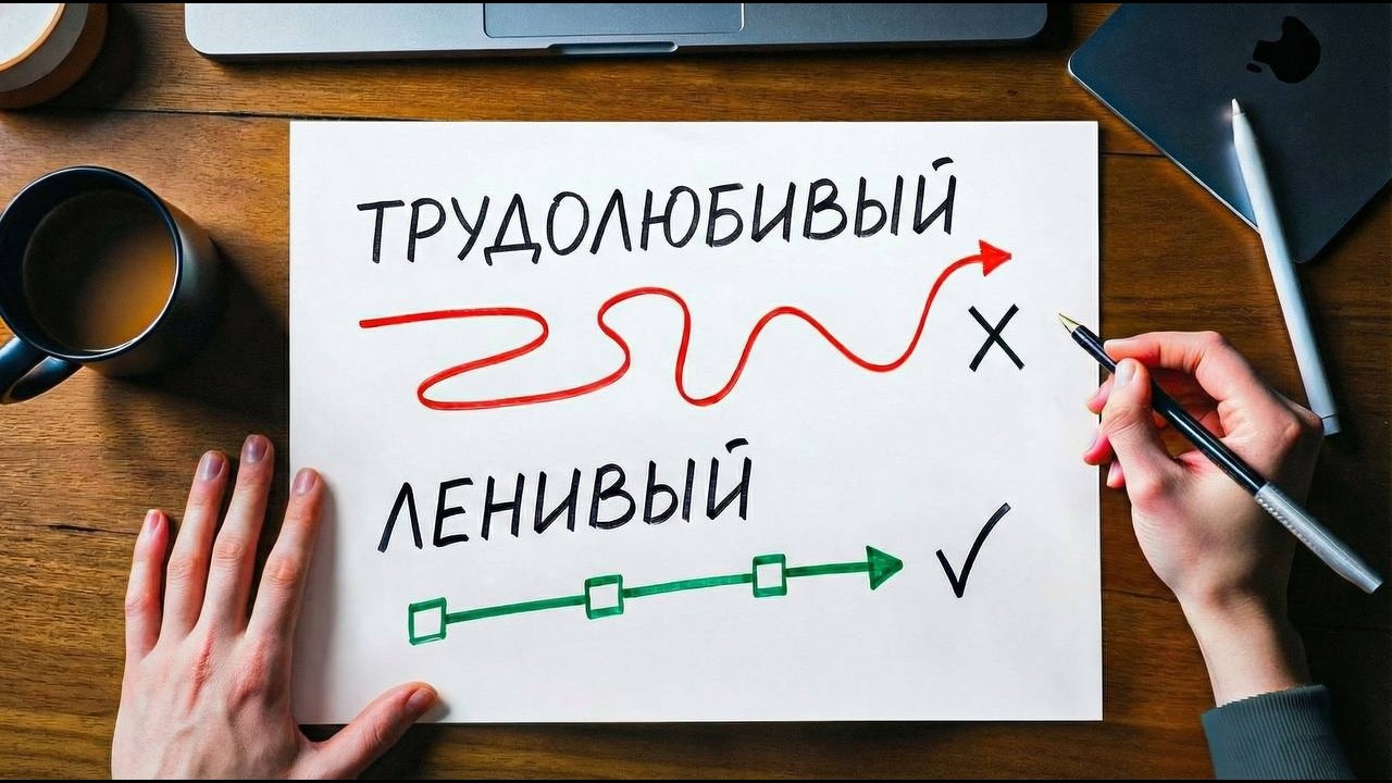 Почему ленивые люди — самые успешные (и как повторить их стратегию)