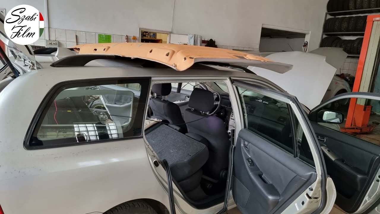 ÍGY CSERÉLTEM TETŐKÁRPITOT A TOYOTÁN