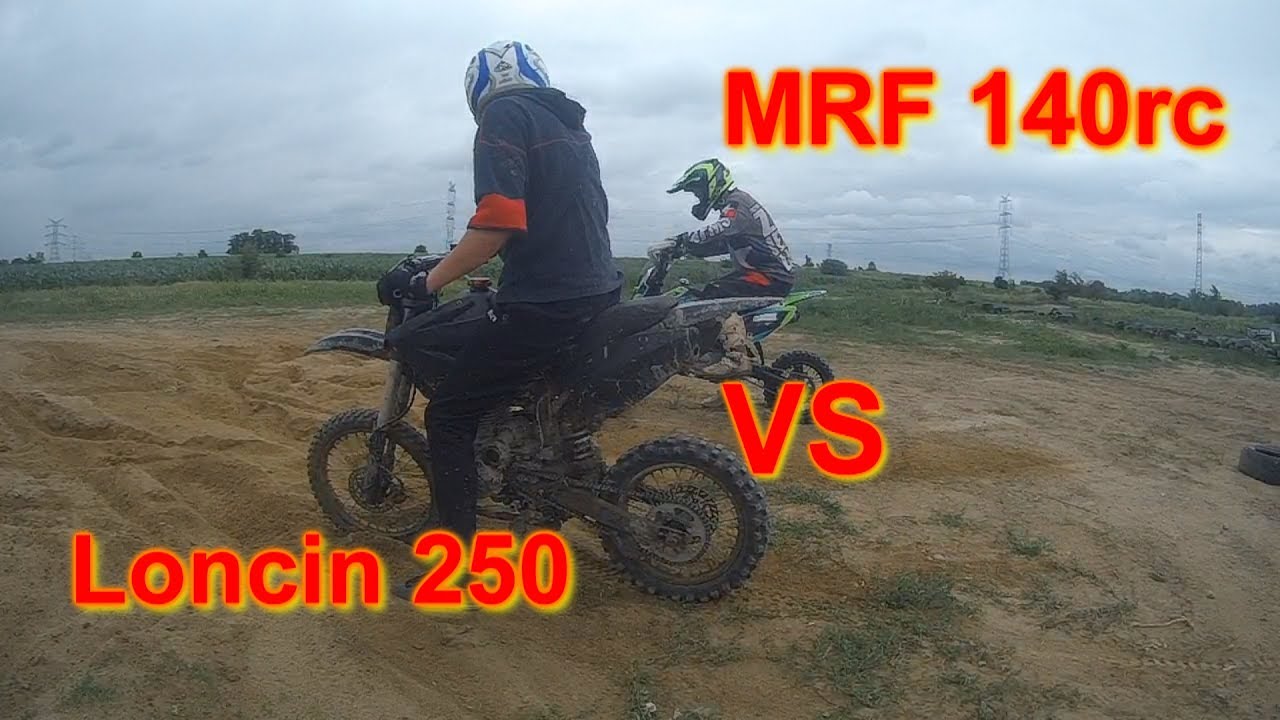 MRF 140rc Vs Loncin 250 Trening  Biskupice Radłowskie