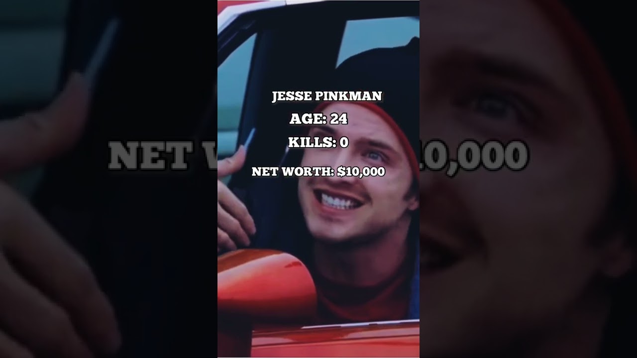 Jesse Pinkman&rsquo;s evolution #shorts #breakingbad #fyp #jessepinkman #bettercallsaul