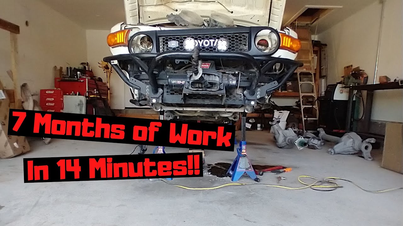 FJ Cruiser SAS за 14 минут!!