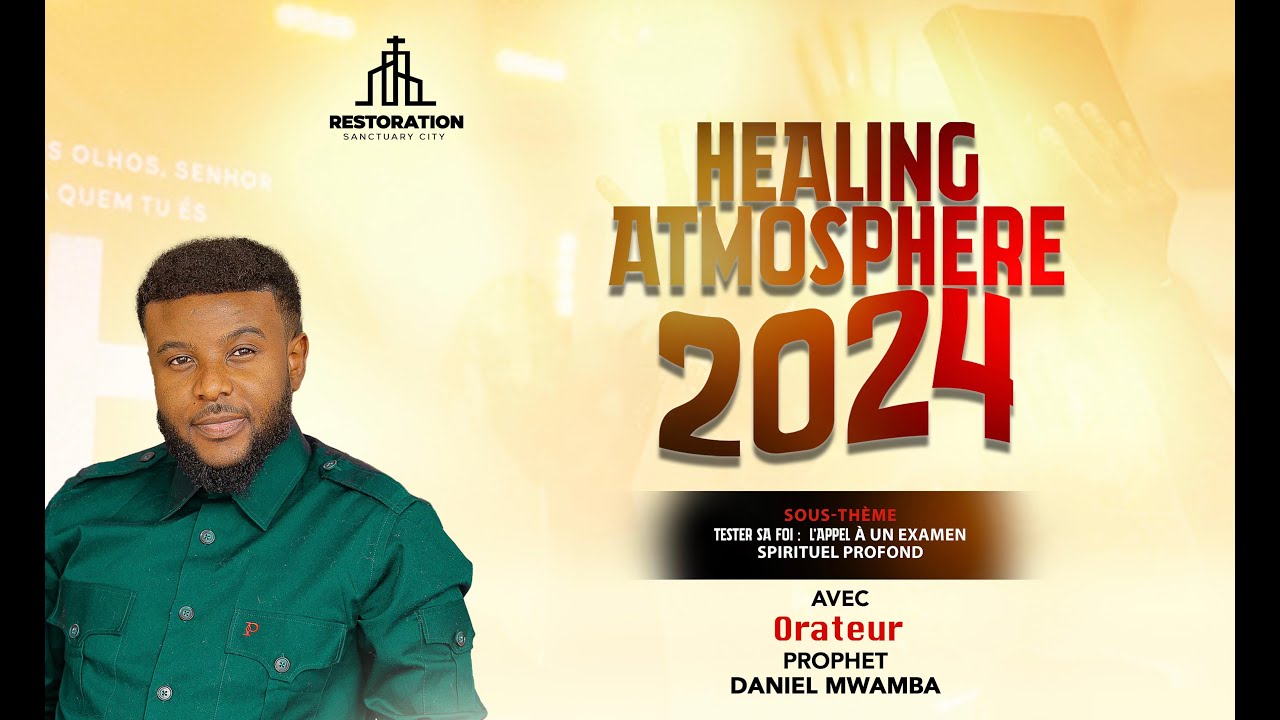 Prophet Daniel Mwamba à HEALING ATMOSPHERE 2024, JOUR 5