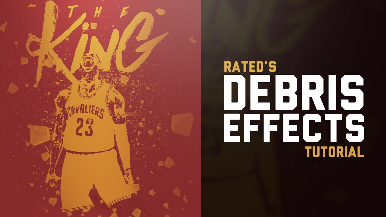 Debris Effects in Photoshop CC with Rated (Joined RED)