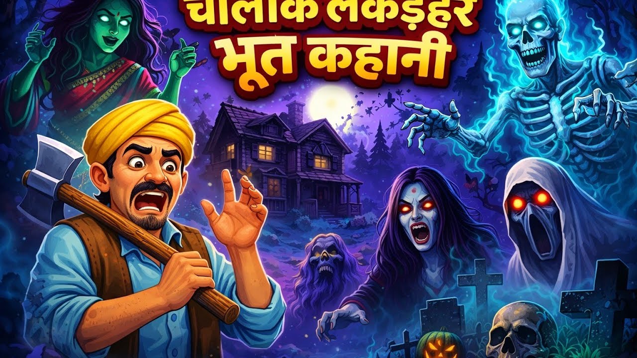 Chalak Lakadhara Ki Kahani | Kids Moral Story #hindistories #moralstories #agapemissionschool 