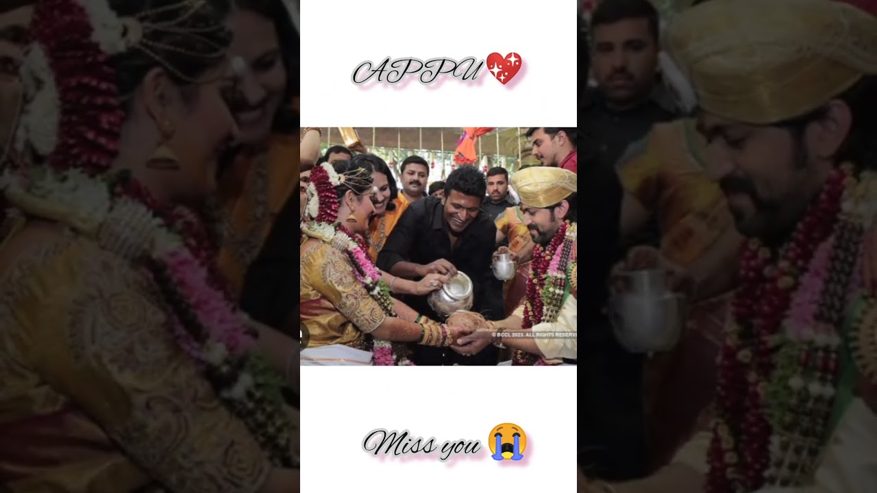APPU 💖 SIR in Yash marriage #powerstar#puneethrajkumar#appu#fan#forever#missyou#sad#status#