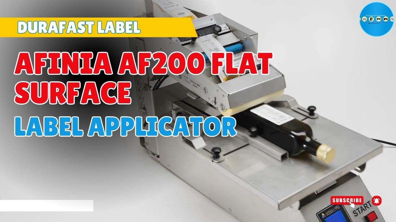 Afinia AF200 Flat Surface Label Applicator | Automatic Labeling Machine Demo