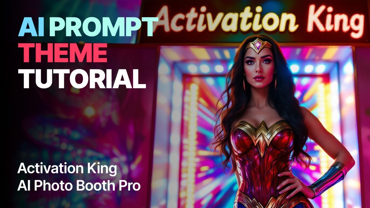 Activation King AI Photo Booth Pro - AI Prompt Theme Tutorial