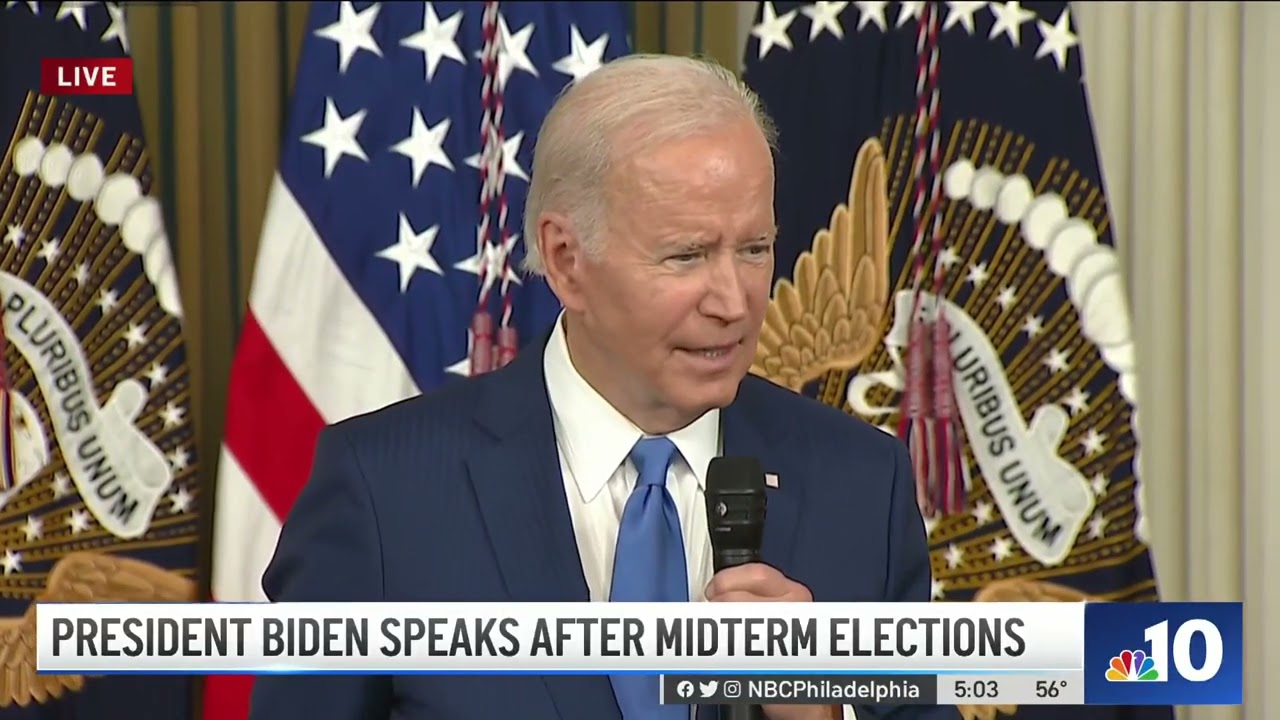 President Biden Reacts to Midterm Election Results