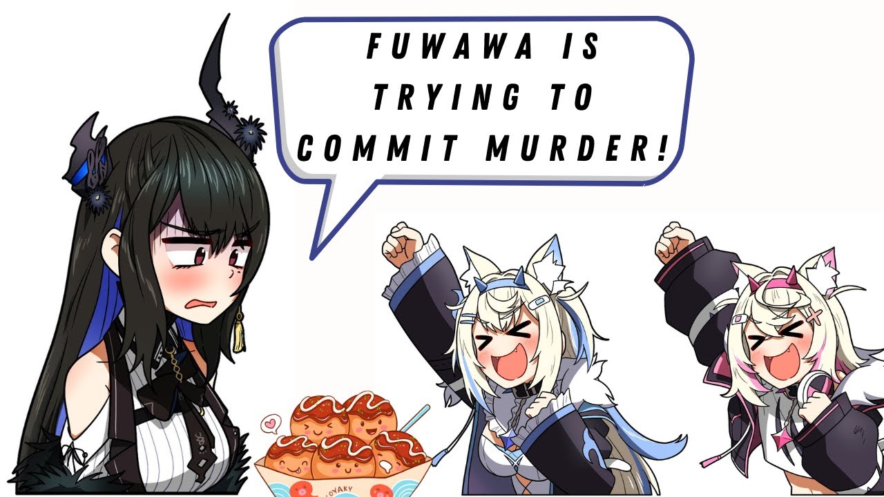 Fuwawa nearly kills Nerissa with her cooking【Hololive】