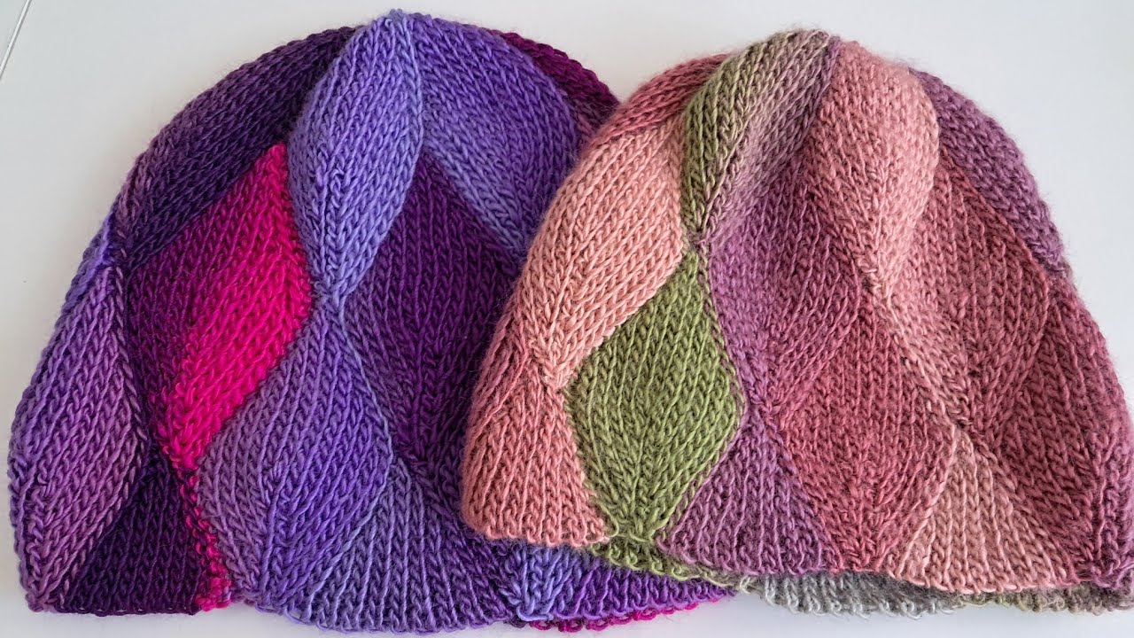 Tığ İşi Bere Yapımı, Yaprak Modeli, easy crochet leaf beanie