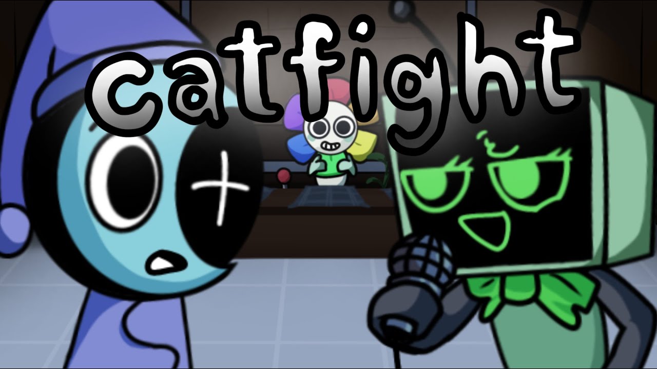 FNF catfight but astro and vee(and dandy)