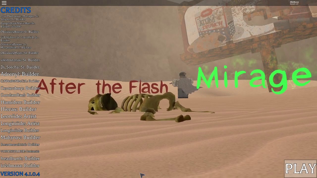 After The Flash:Mirage | Menu Song