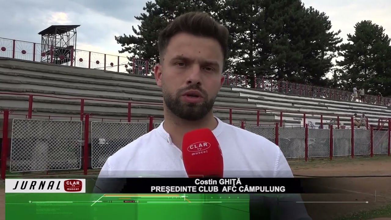 Stadionul Municipal din Câmpulung îşi schimbă faţa ( 19 07 2024 )