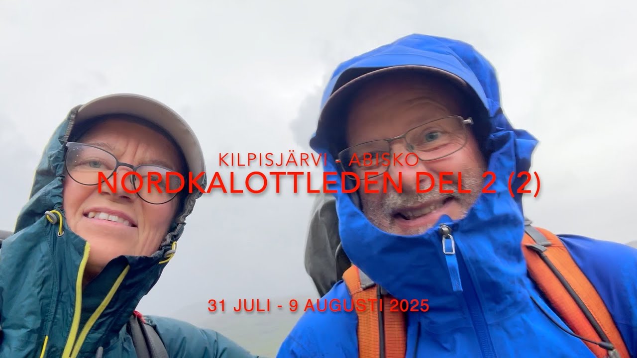 Nordkalottleden Kilpisjärvi - Abisko del 2 (2)
