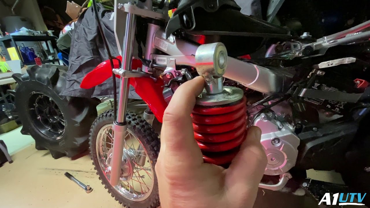 2021 CRF110 gets BBR Suspension  MODS
