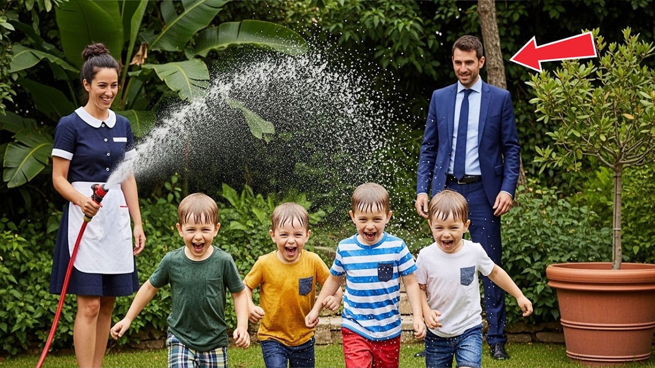 LE MILLIONNAIRE RENTRA CHEZ LUI ABATTU—RESTA FIGÉ EN VOYANT CE QUE LA NOUNOU AVAIT FAIT À SES ENFANT