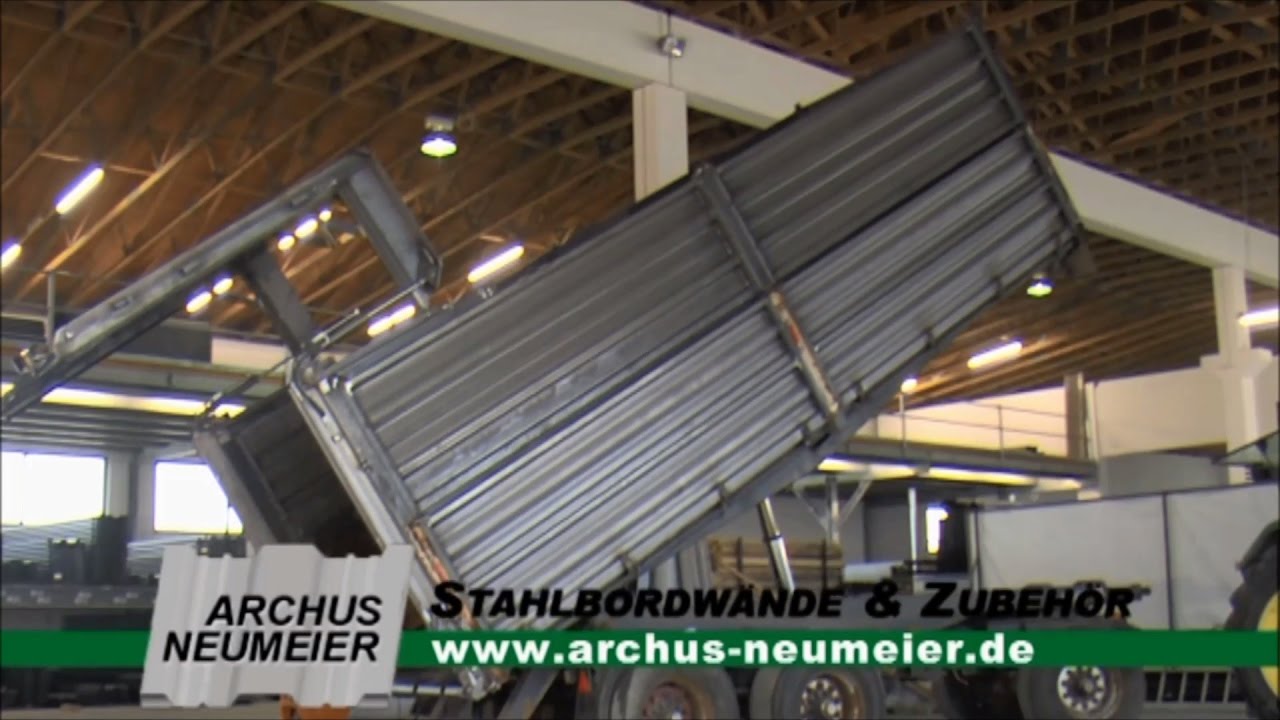 Hydraulische Rückwand