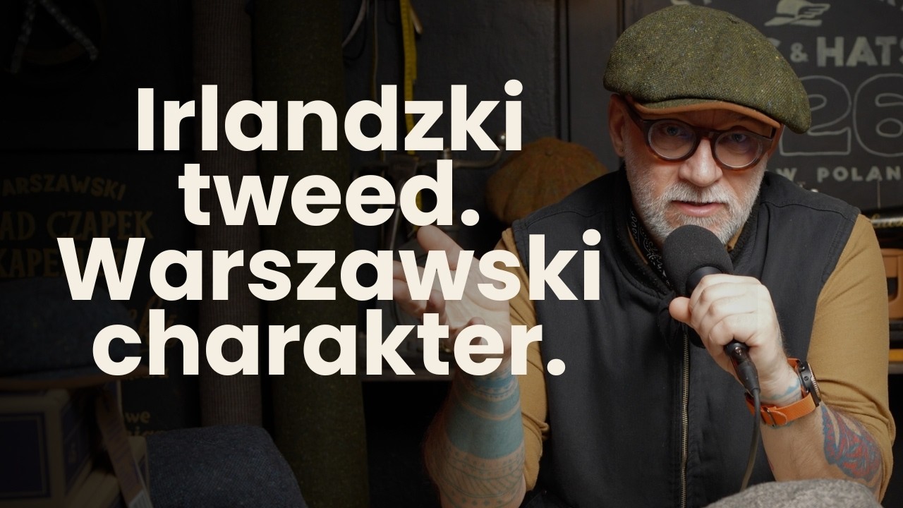 Как отличить хорошую твидовую кепку? | Donegal Tweed Drop x Sterkowski