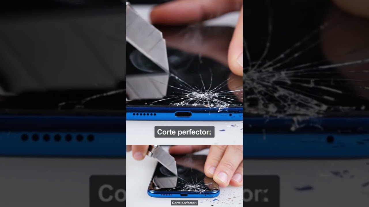 ASMR CORTANDO MOVIL 📱 