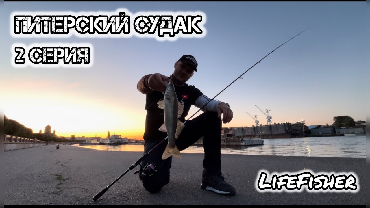 Питер. Нева. Джиг. Судак. 2 серия. Ловля судака на реке Нева. Санкт Петербург июнь 2024 года.