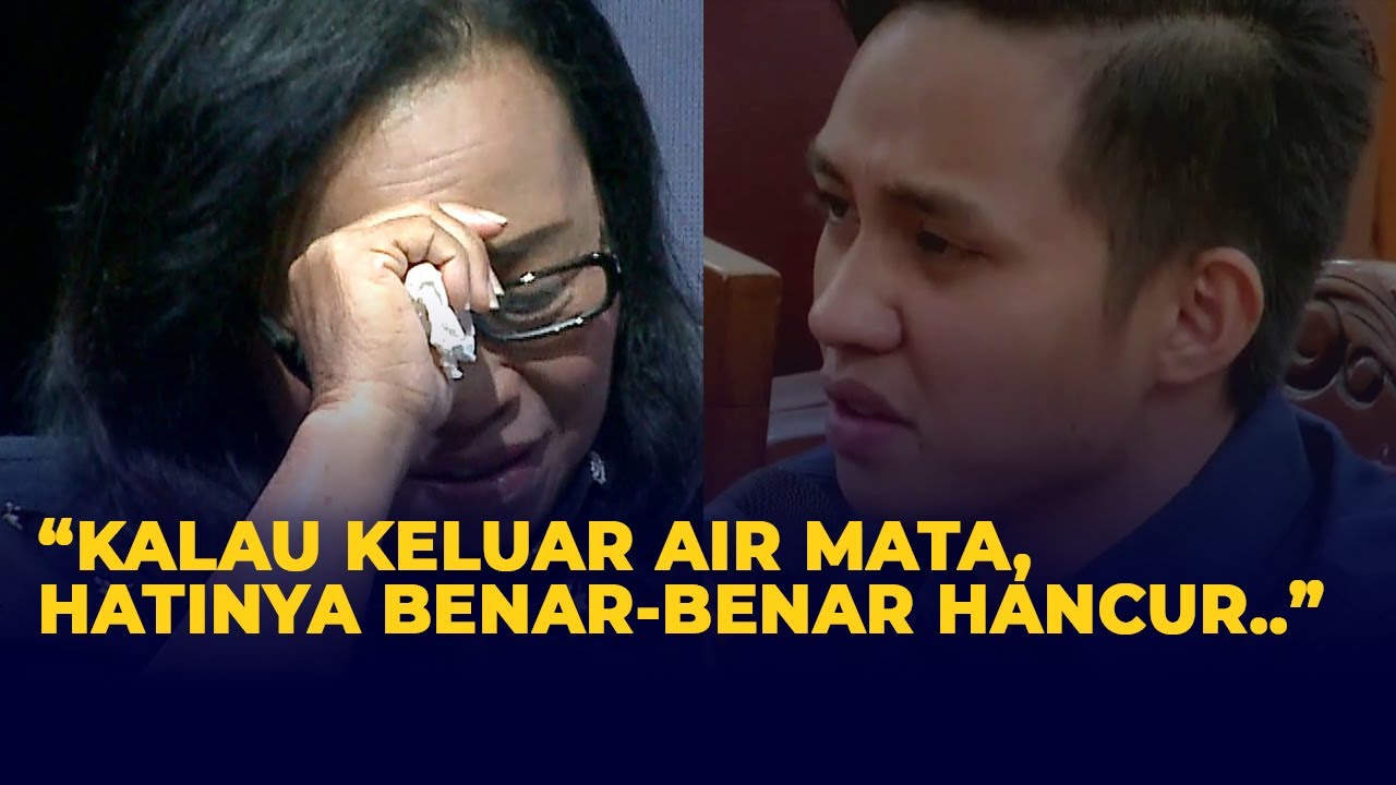 Sang Ibu Lega Eliezer yang Ia Kenal Telah Kembali: Kalau Menangis, Hatinya Benar-benar Hancur