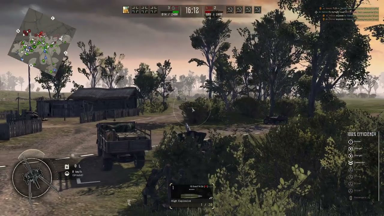 CTA: Gates Of Hell 4V4 Germany VS USSR Part 2