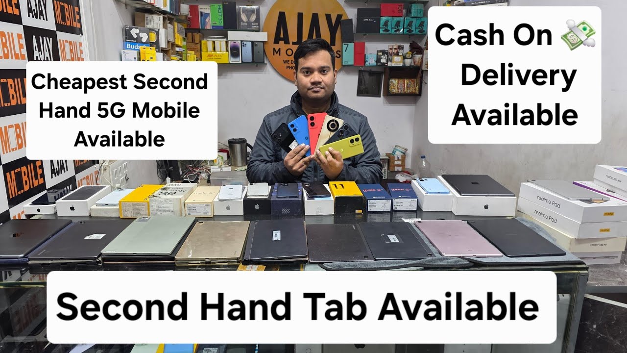 Cheapest Second Hand 5G Mobile Available | Second Hand Tab Available |Second Hand Tablet Available !