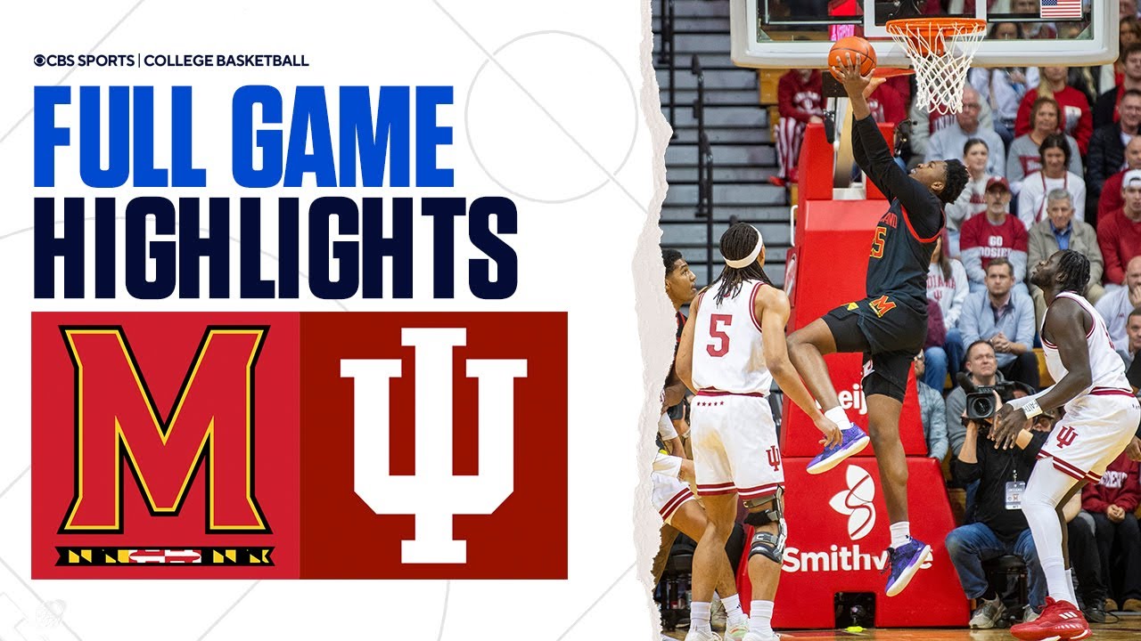 Maryland at Indiana | Full Game Highlights