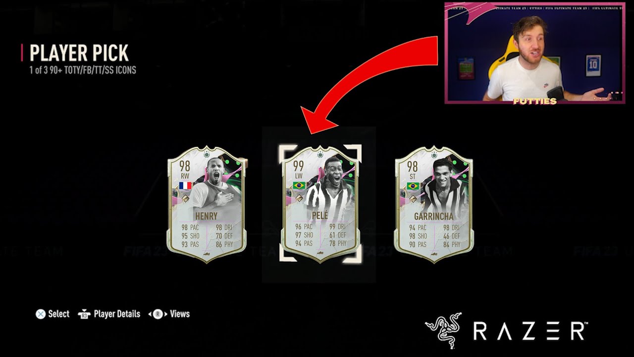 FIFA 23 35 x 90+ Player Pick Packs + 99 Ronaldo Packed!