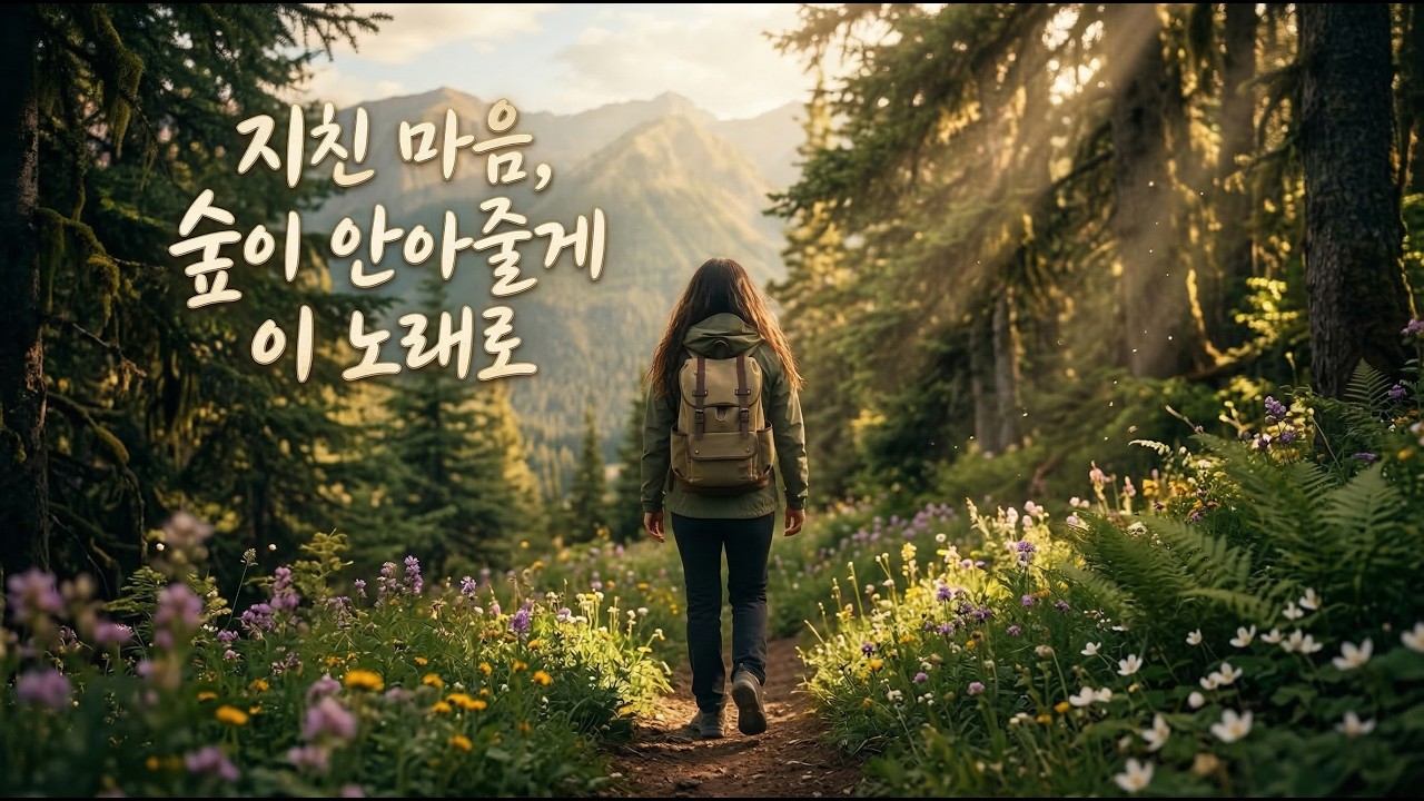 🌿 지친 마음을 어루만지는 숲속의 숨결 | 1시간 힐링 앰비언트 포크