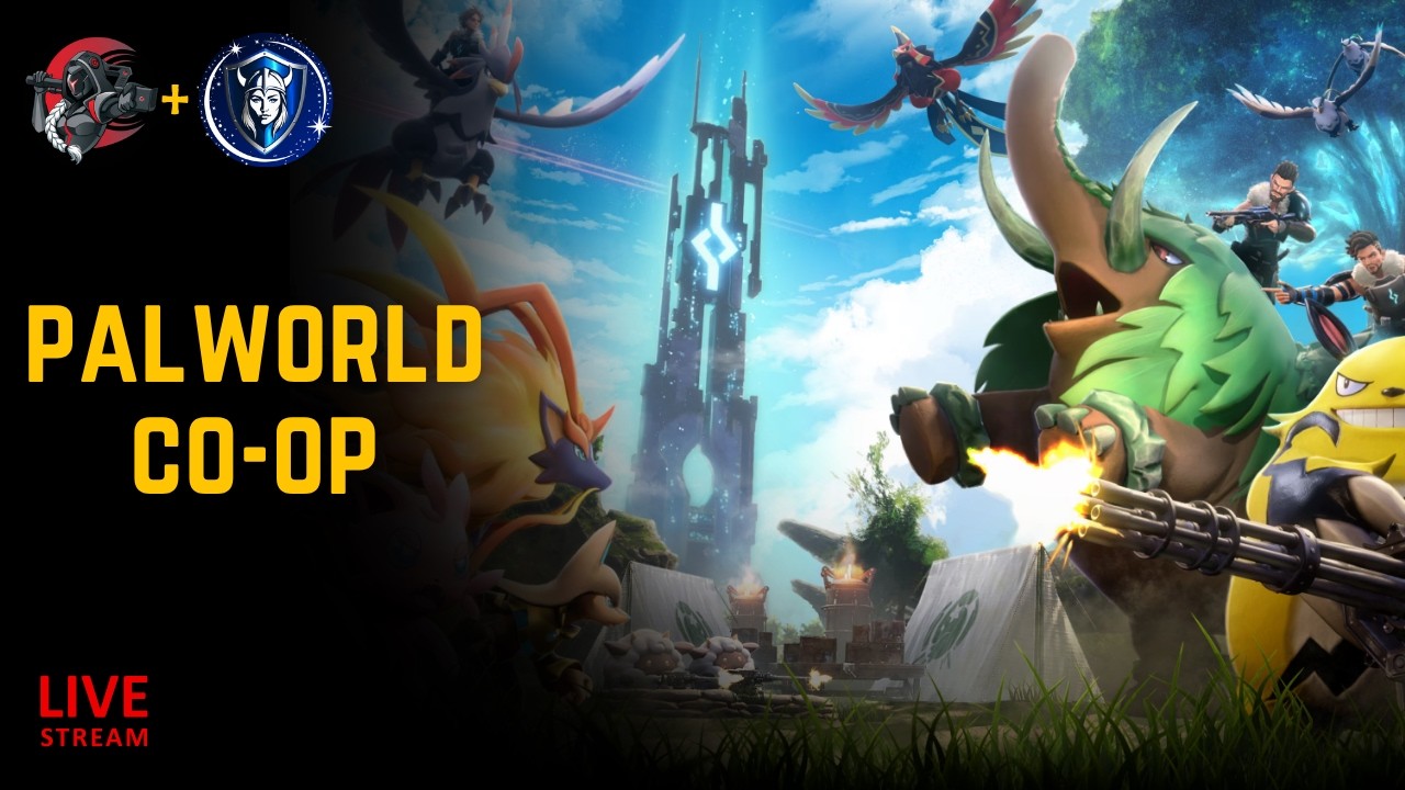 Catching Pals, Picking Fights & Chaos — Palworld LIVE!