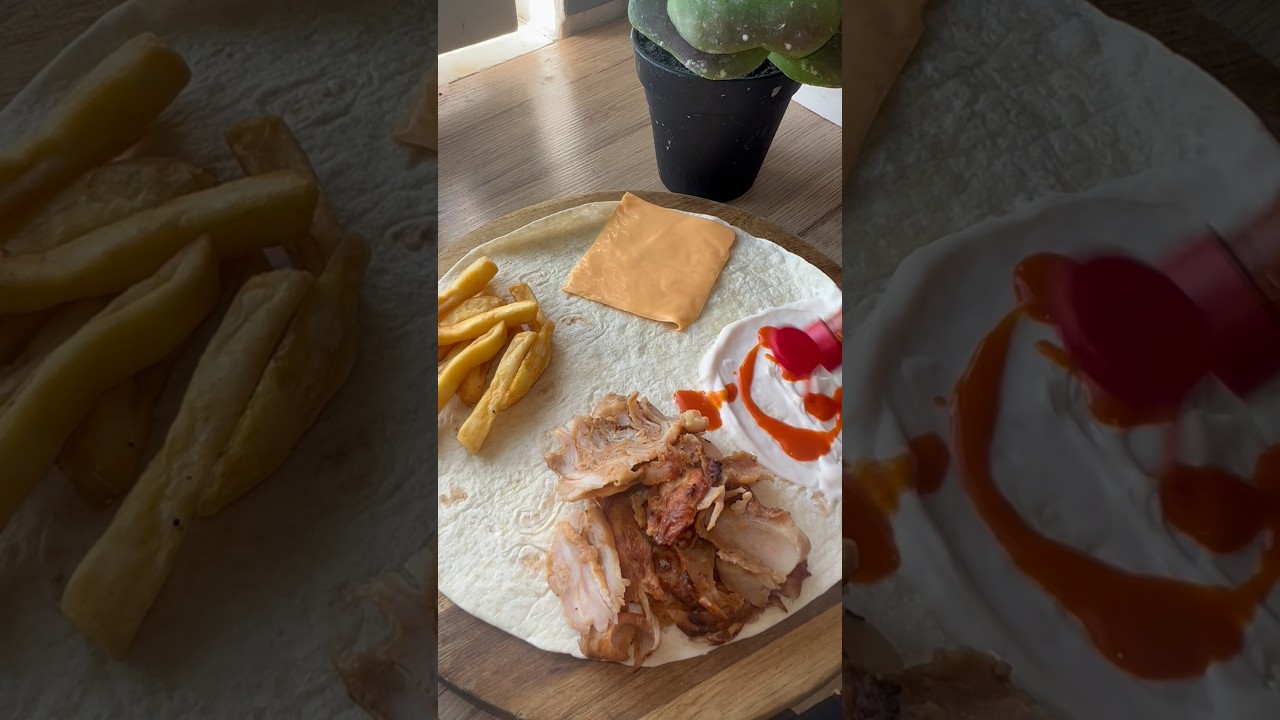 Doner kebab wrap #trending#viral #youtubeshorts#yummy#food #wrap #fypシ#shorts#viralvideo #shortvideo