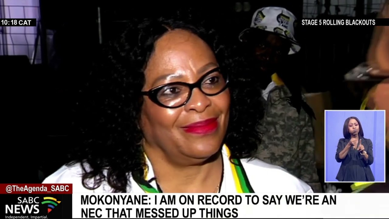 ANC 55th National Conference | Mokonyane on the NEC's performance