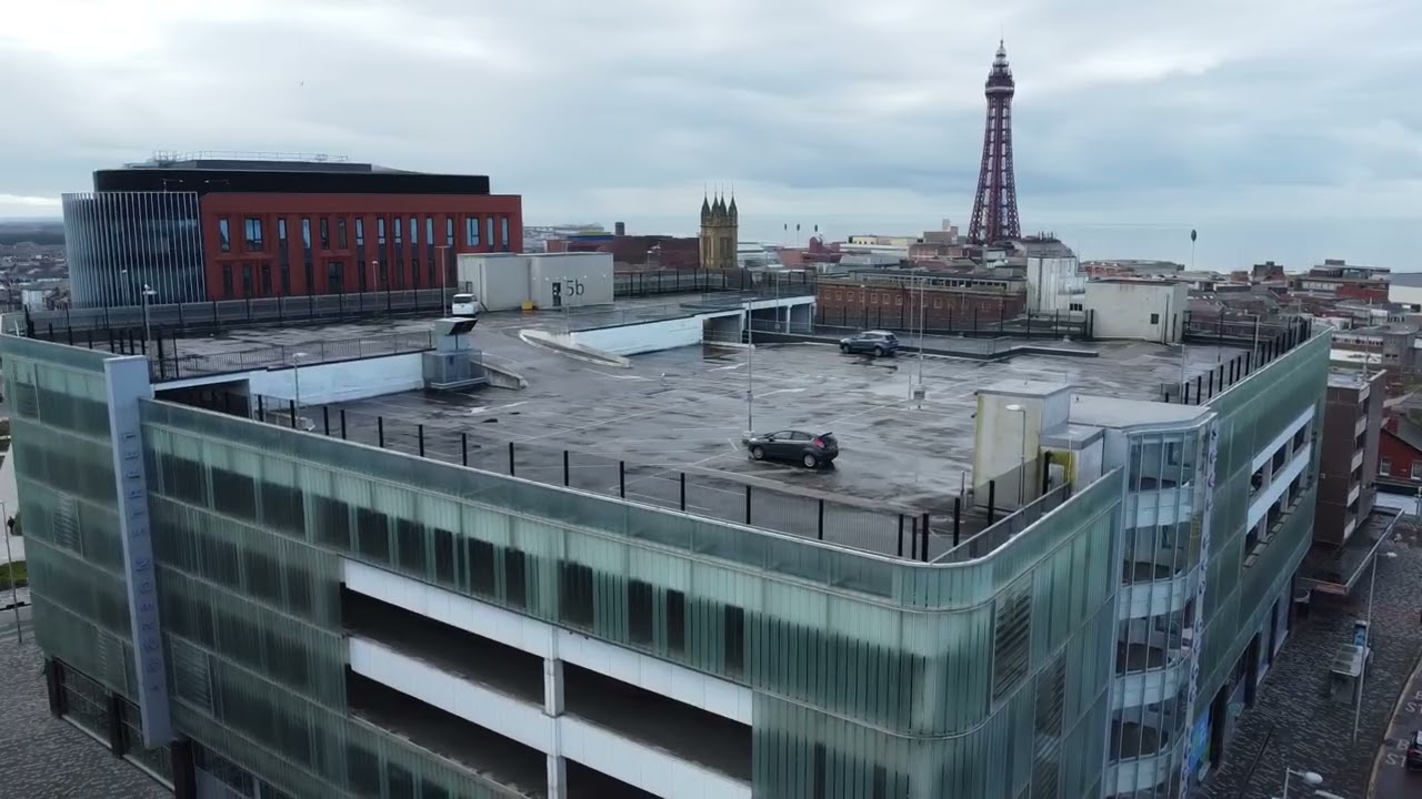 Talbot Road Blackpool by Drone