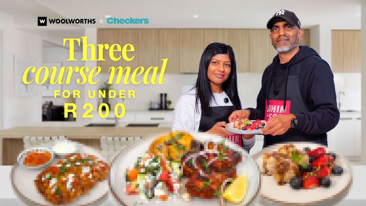3 Course Meal for under R200 / $12 - Challenge Accepted 💪🏽😊